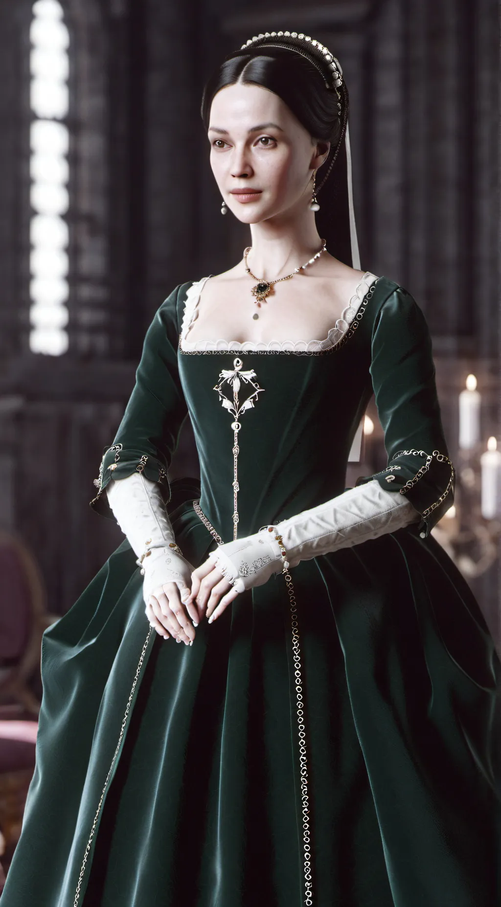 ai character: anne boleyn  background