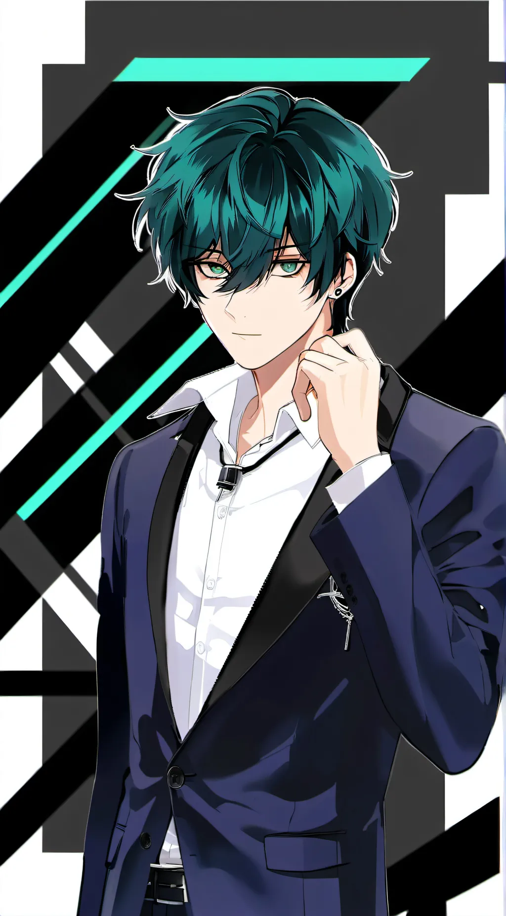 ai character: Rin Itoshi background