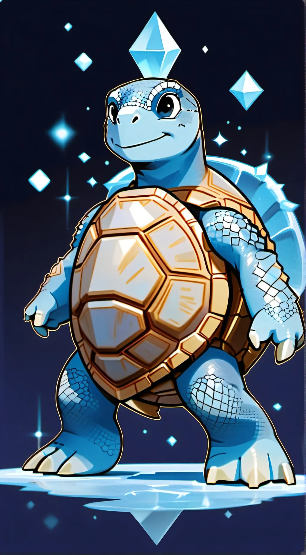 Talkie AI - Chat with diamond turtle