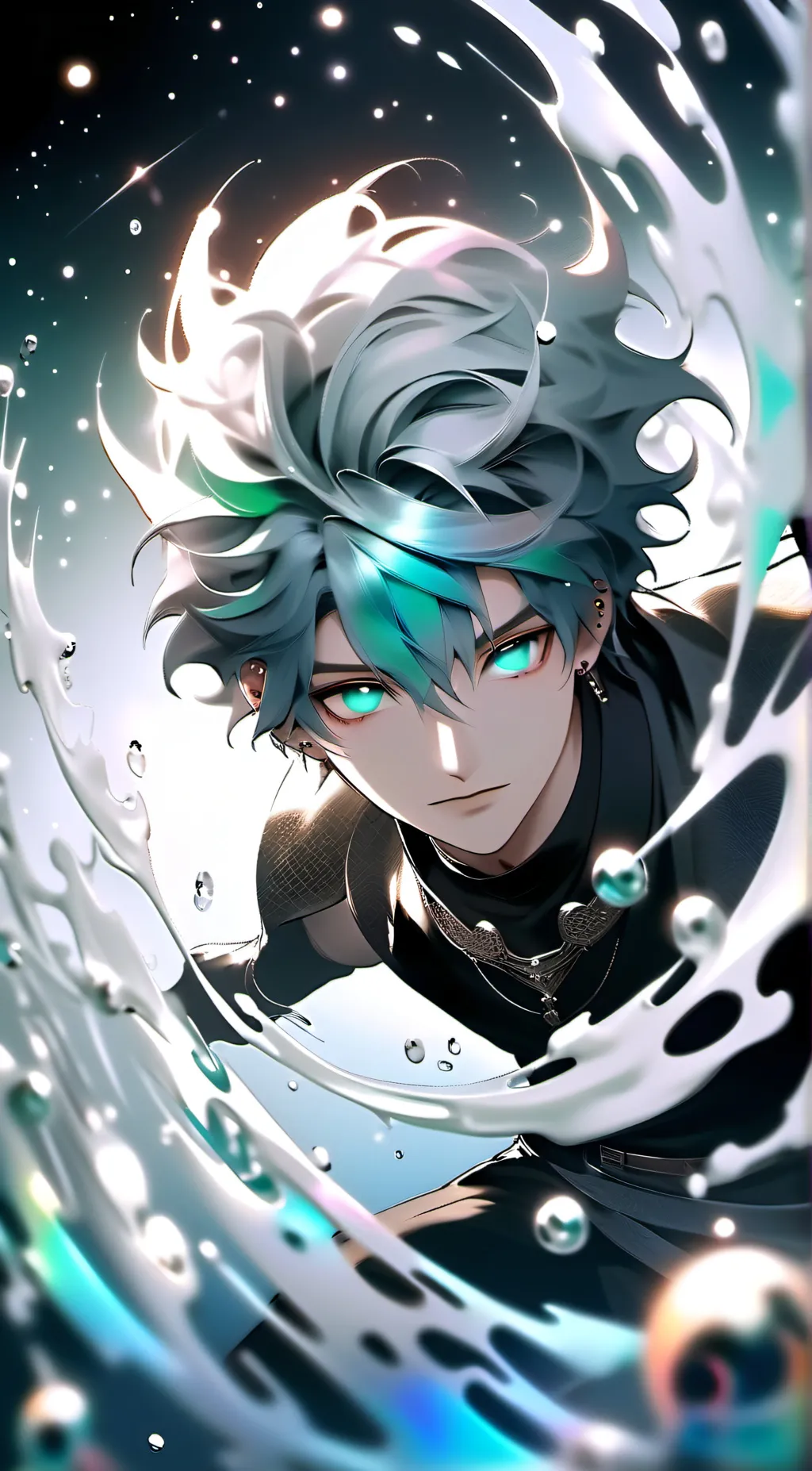 ai character: ♡Nathan ♡ background