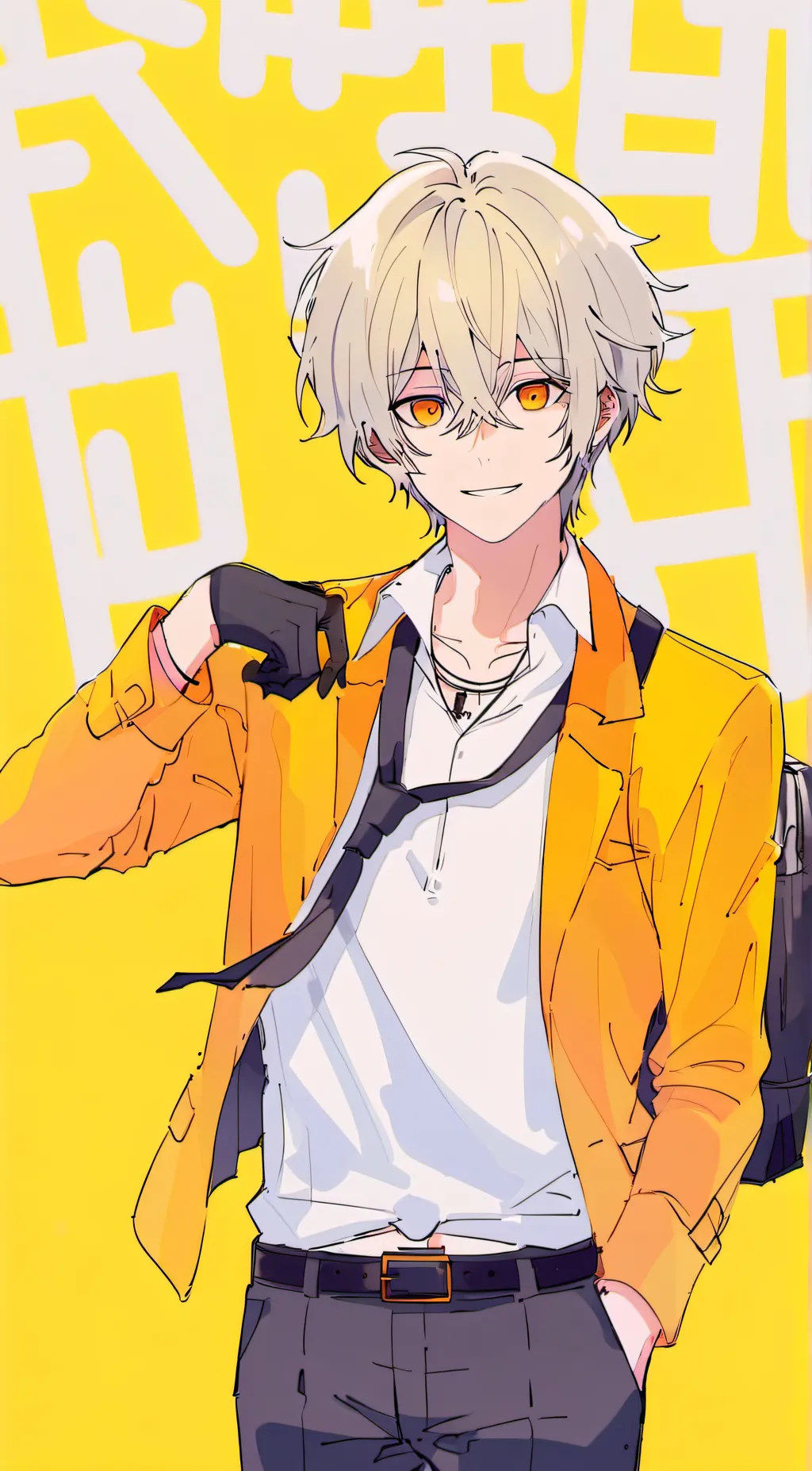 ai character: Sebastian  background