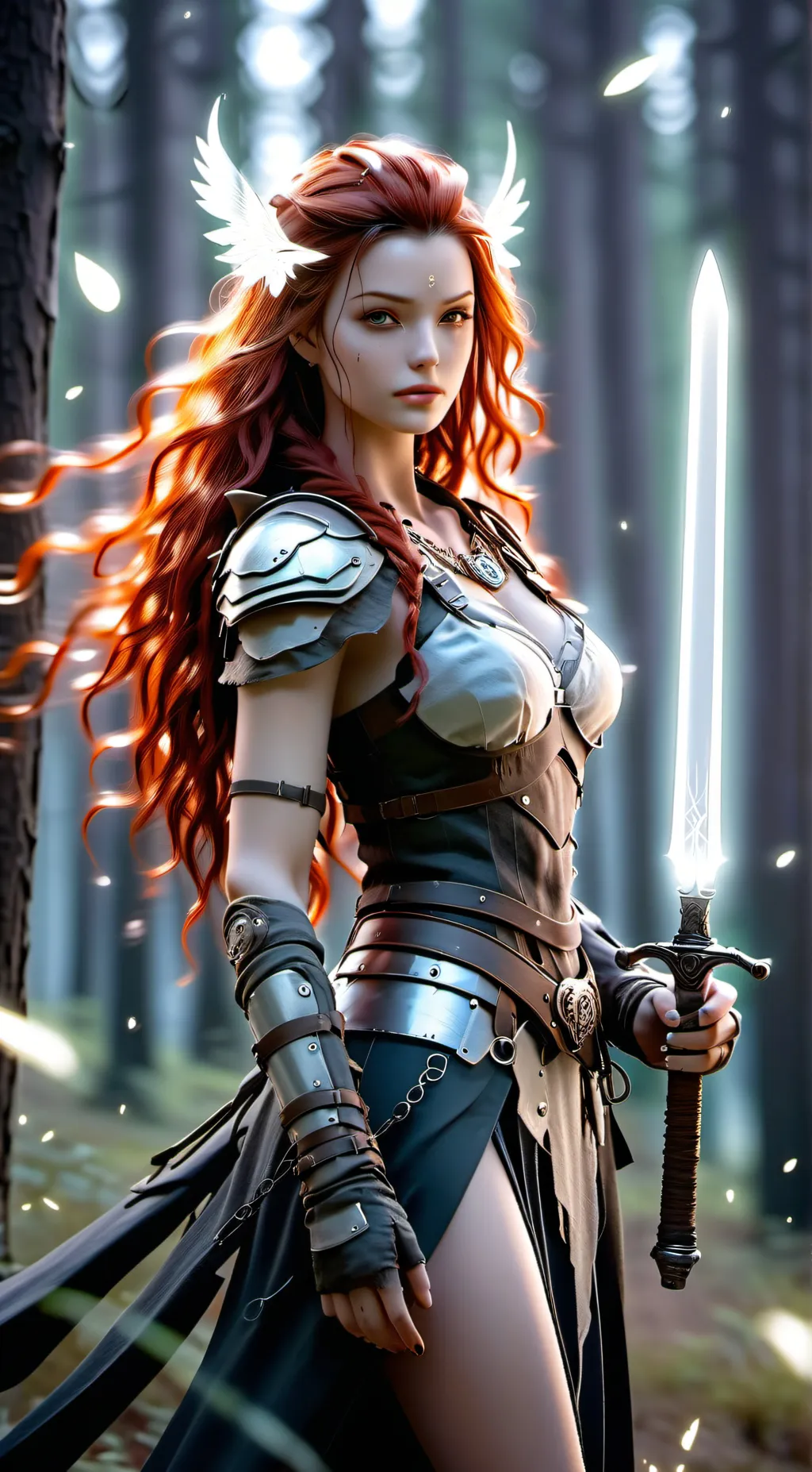 ai character: Ariana background