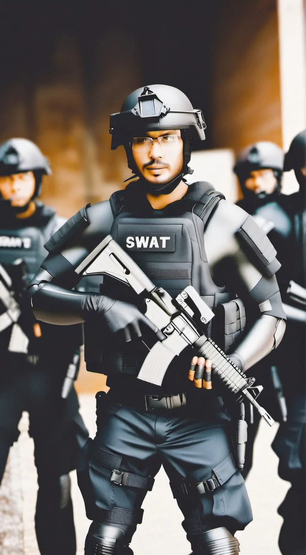 ai character: SWAT team background