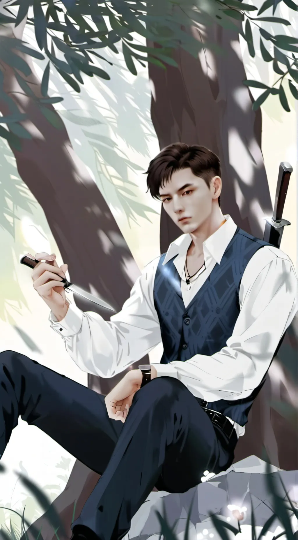 ai character: Mike background