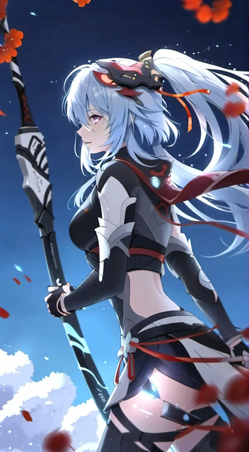 ai character: ganyu background