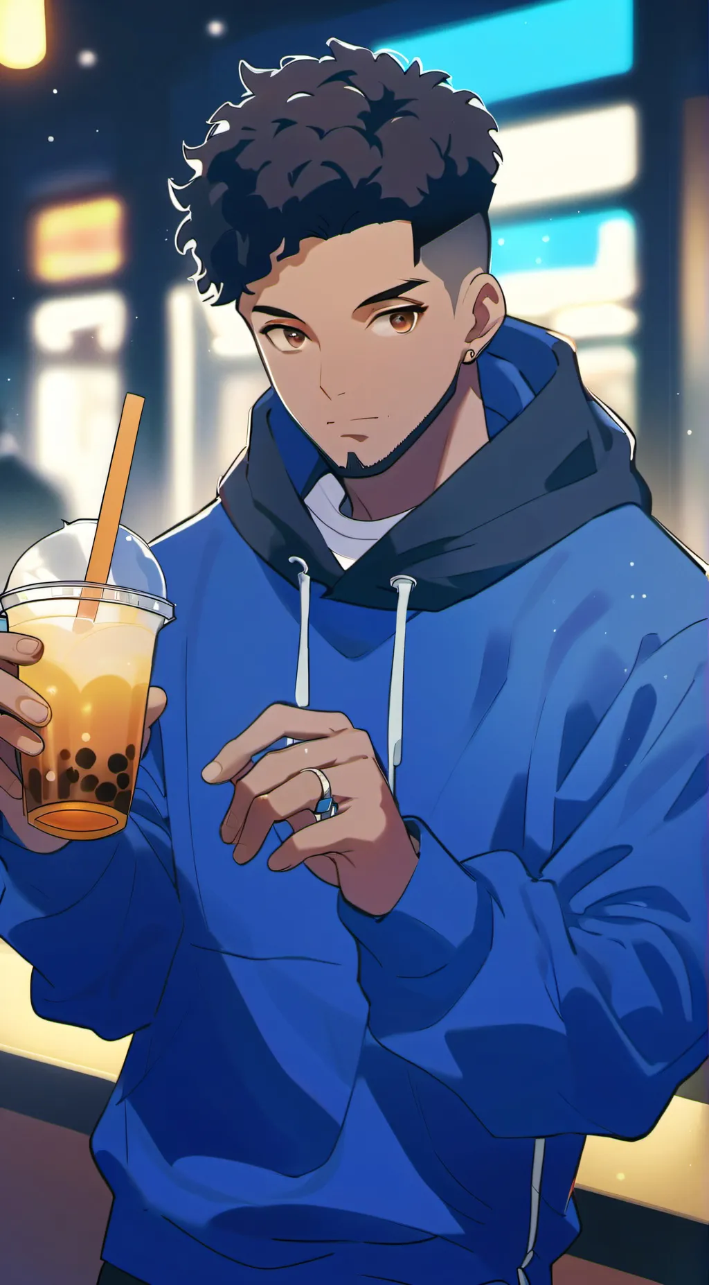 ai character: jordin   background