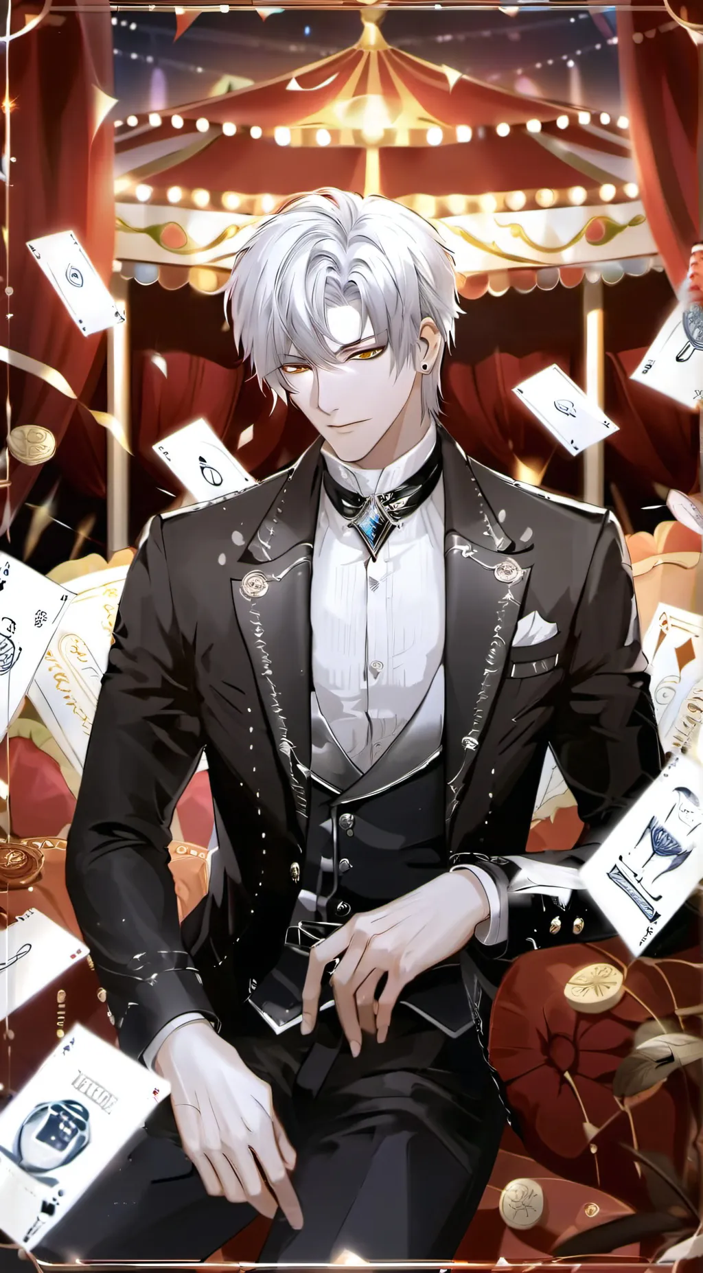ai character: 查理苏  background