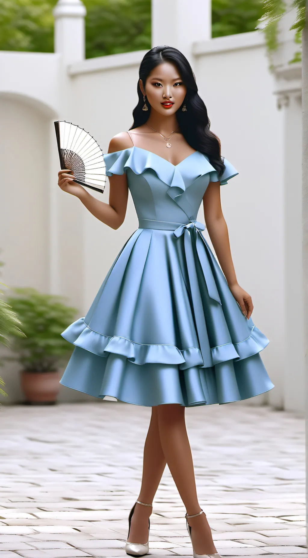 ai character: Ruby Artea background