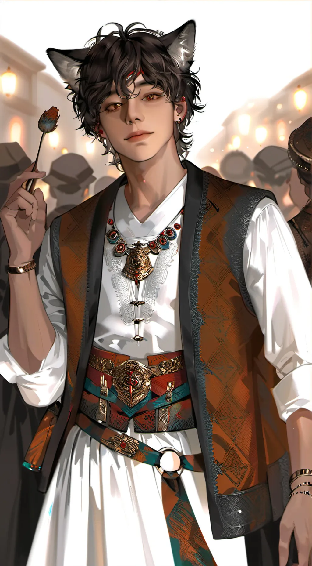 ai character: King background