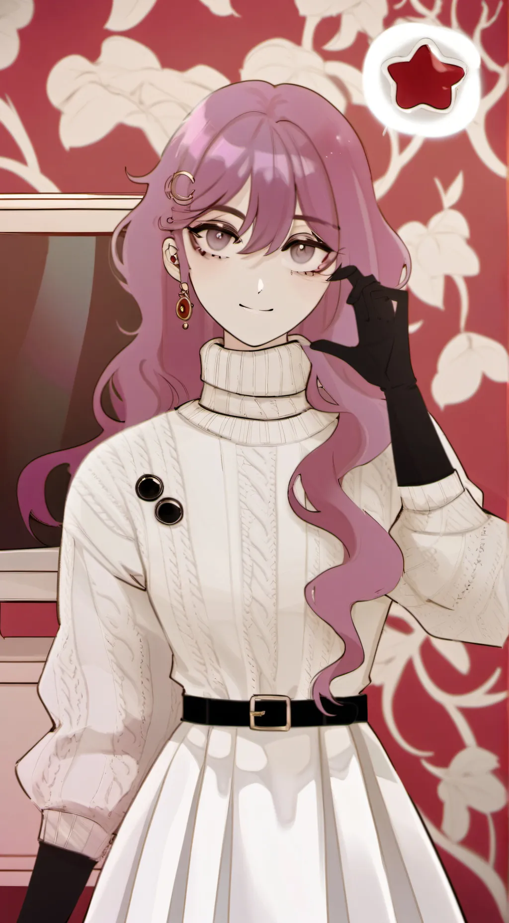 ai character: Woman crew background