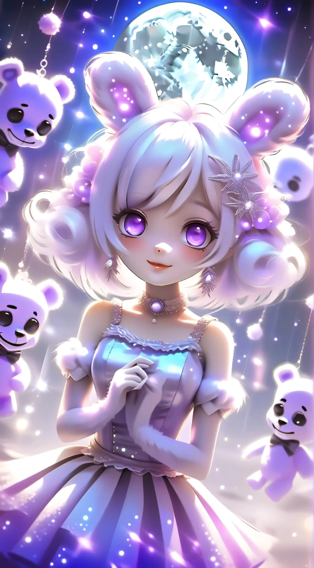 ai character: ? background