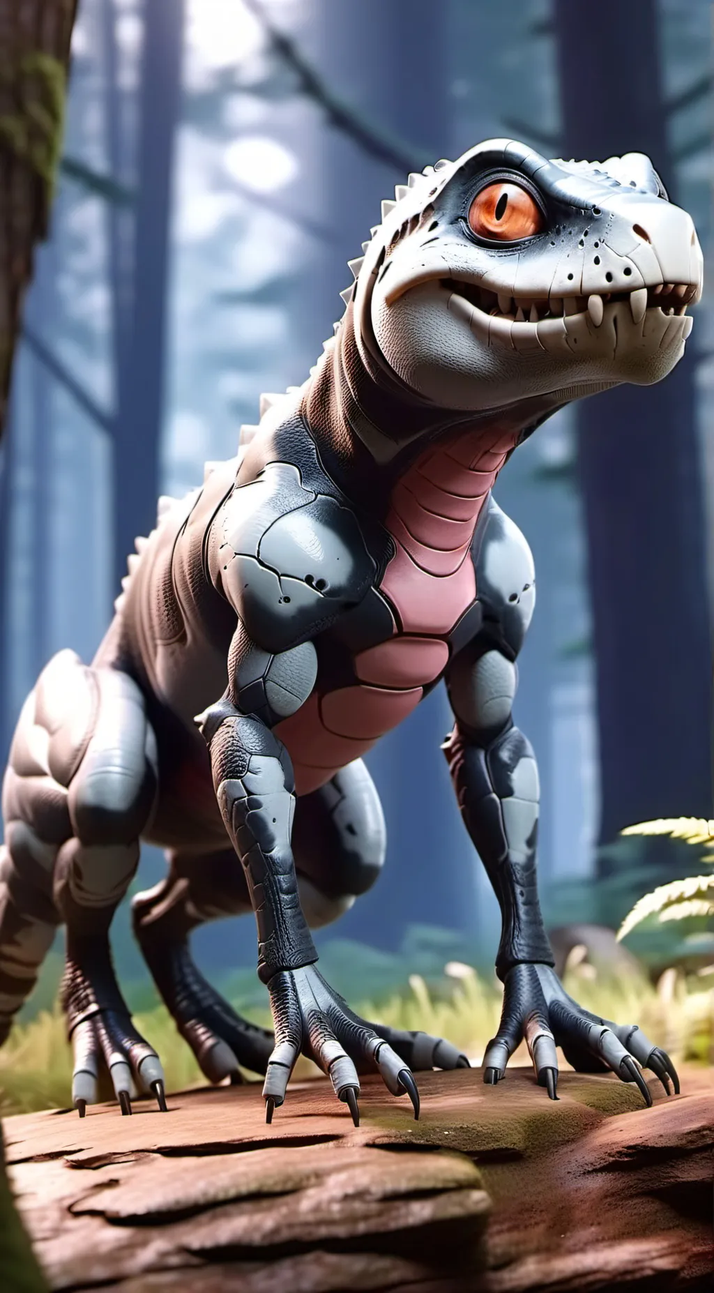 ai character: rock pup background