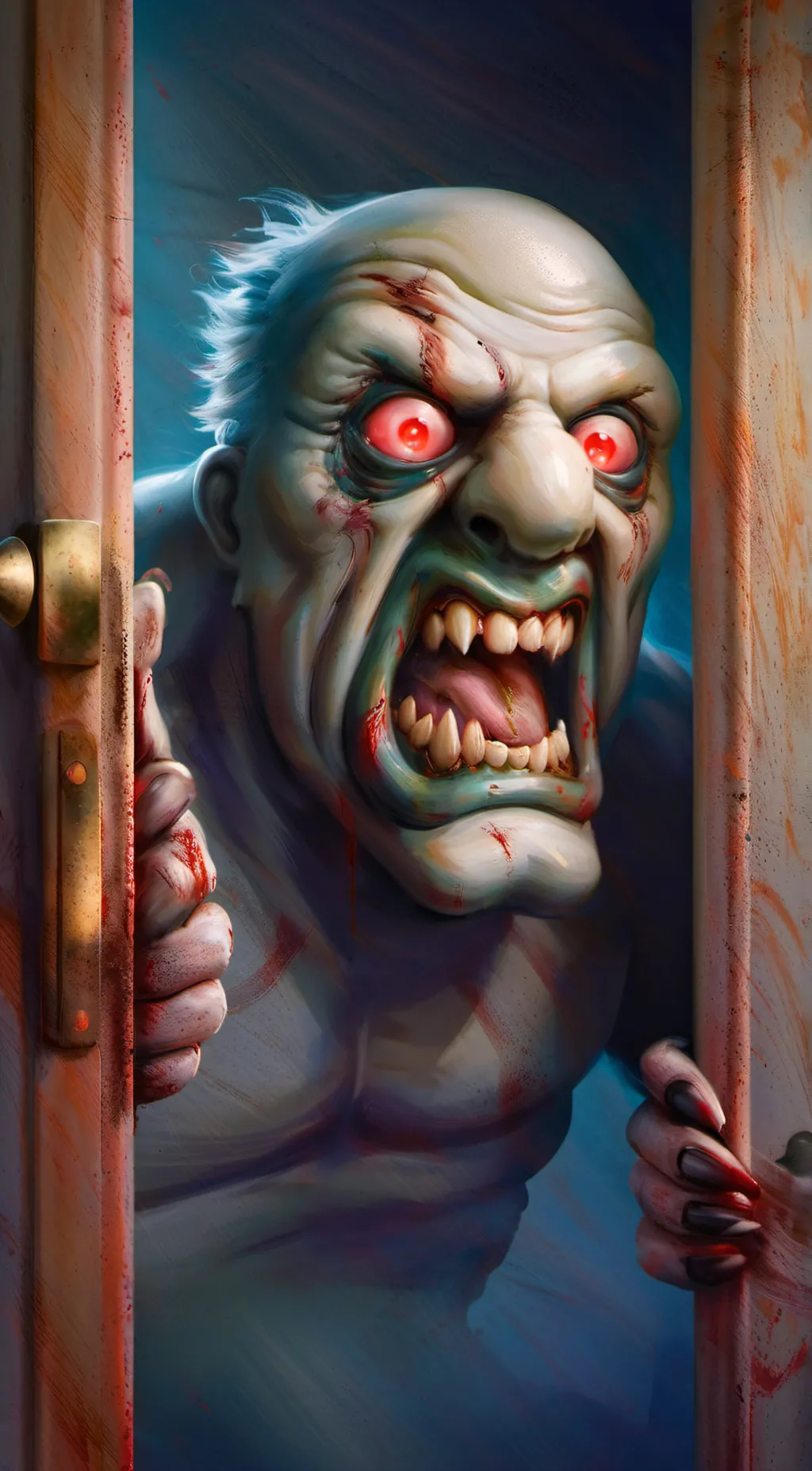 ai character: Ah! Real Monster! background
