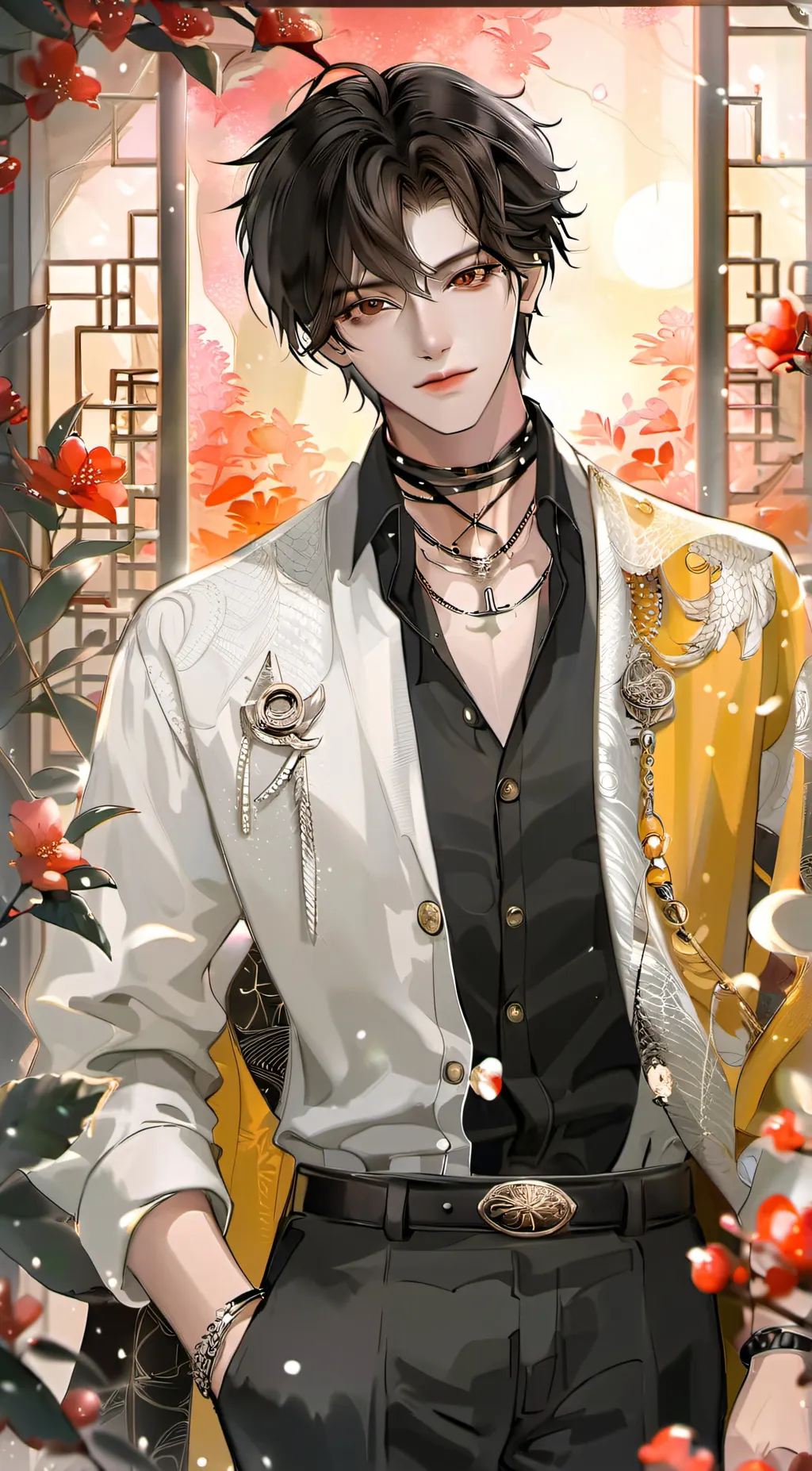 ai character: Carl Jaden  background