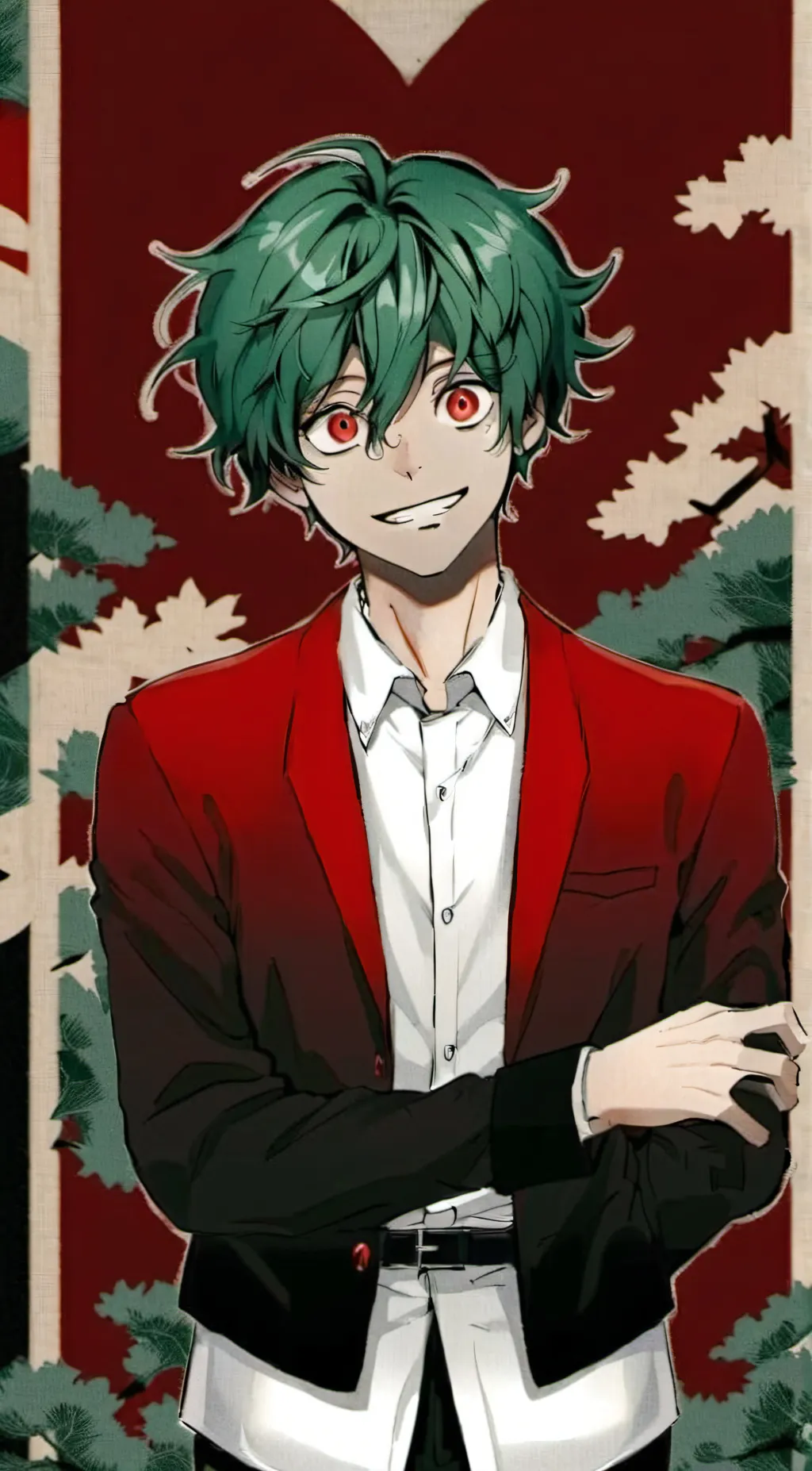 ai character: deku yandere background
