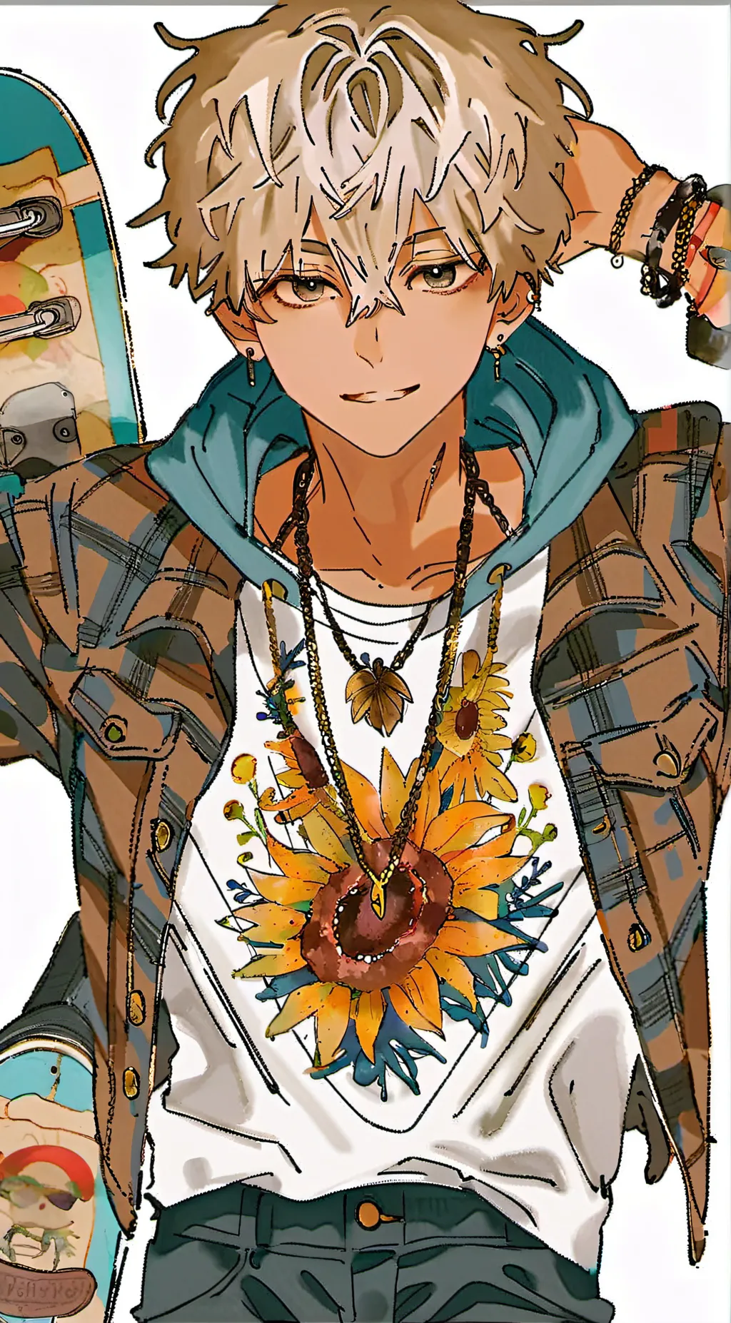 ai character: What can I say? background