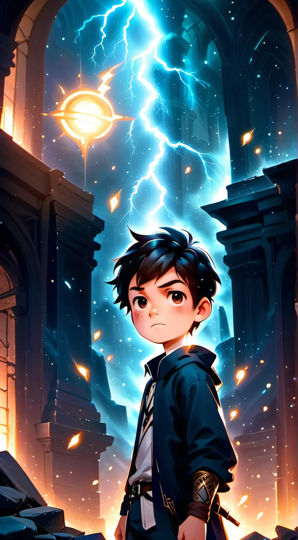 ai character: Wizarding world background