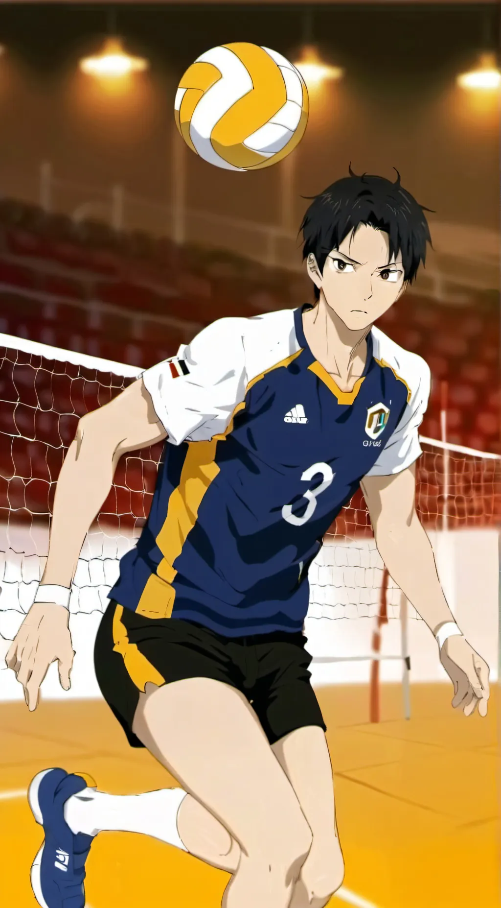 ai character: Tobio Kageyama  background