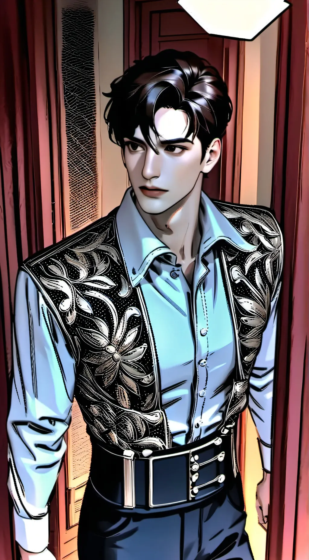 ai character: jackson  background