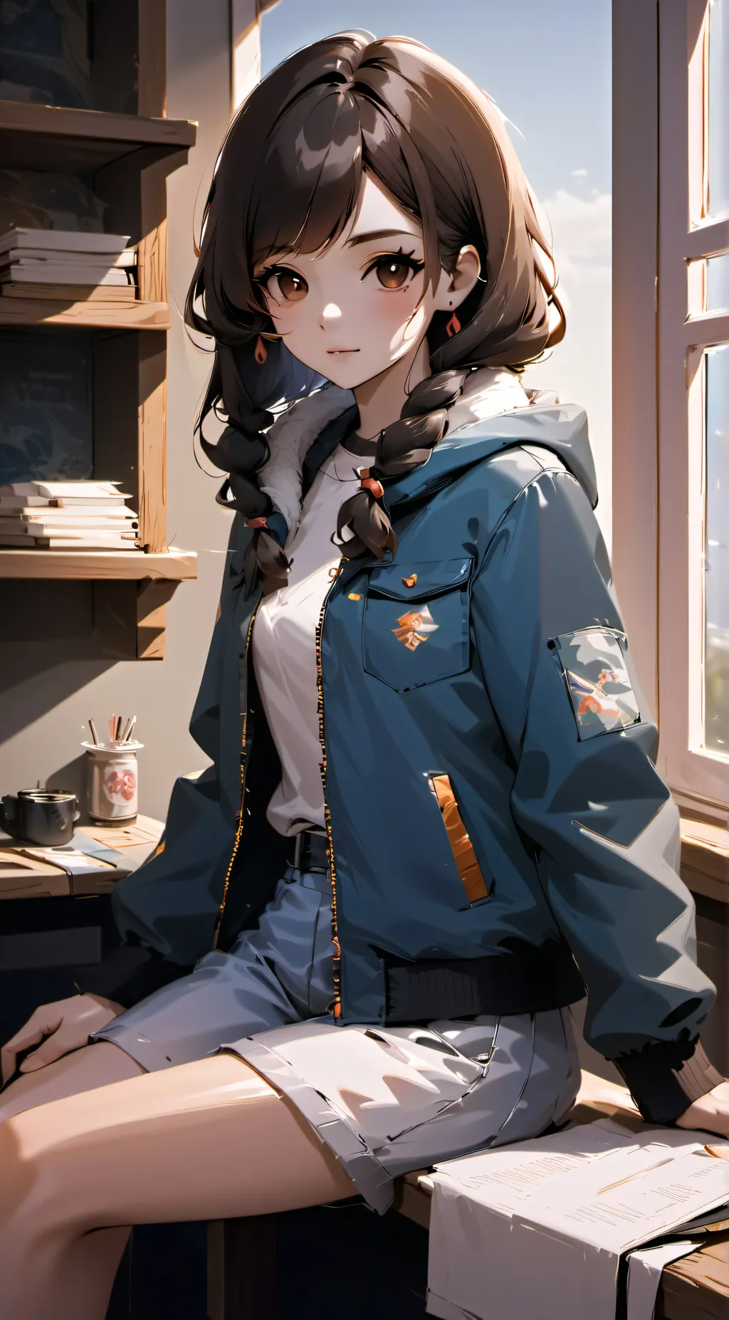 ai character: Aaliyah Peña background