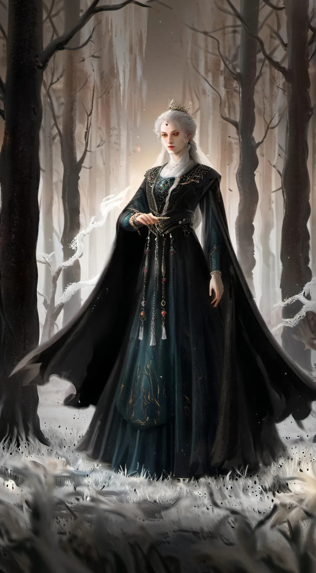 ai character: lang  background