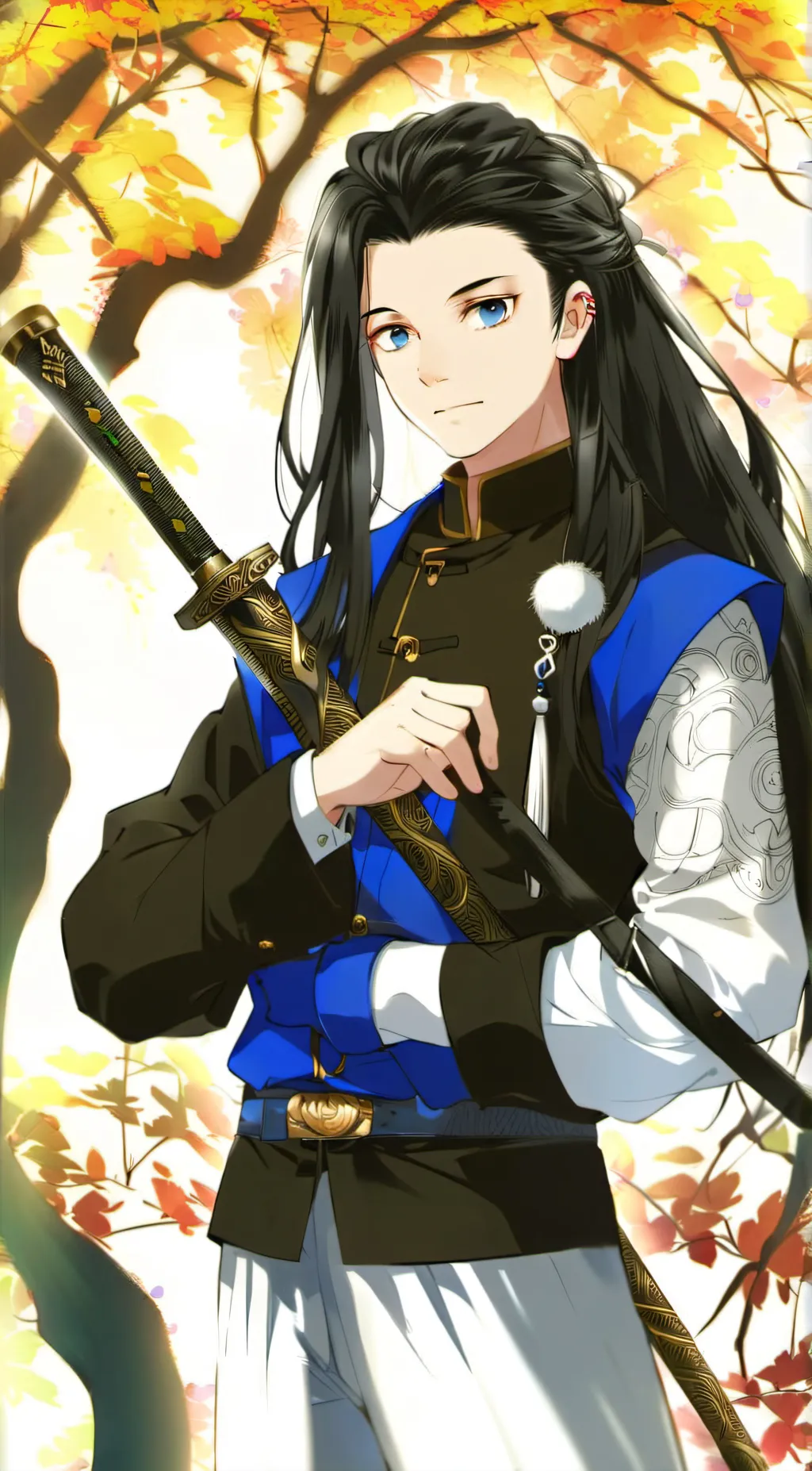 ai character: muichiro  background