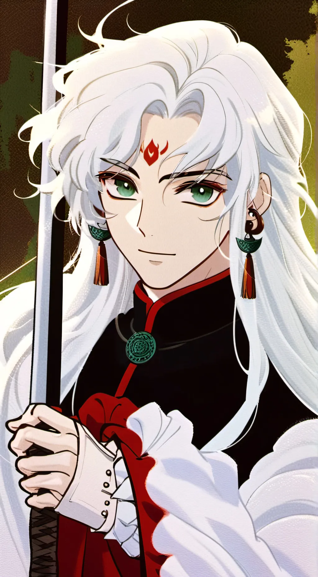 ai character: Inuyasha  background