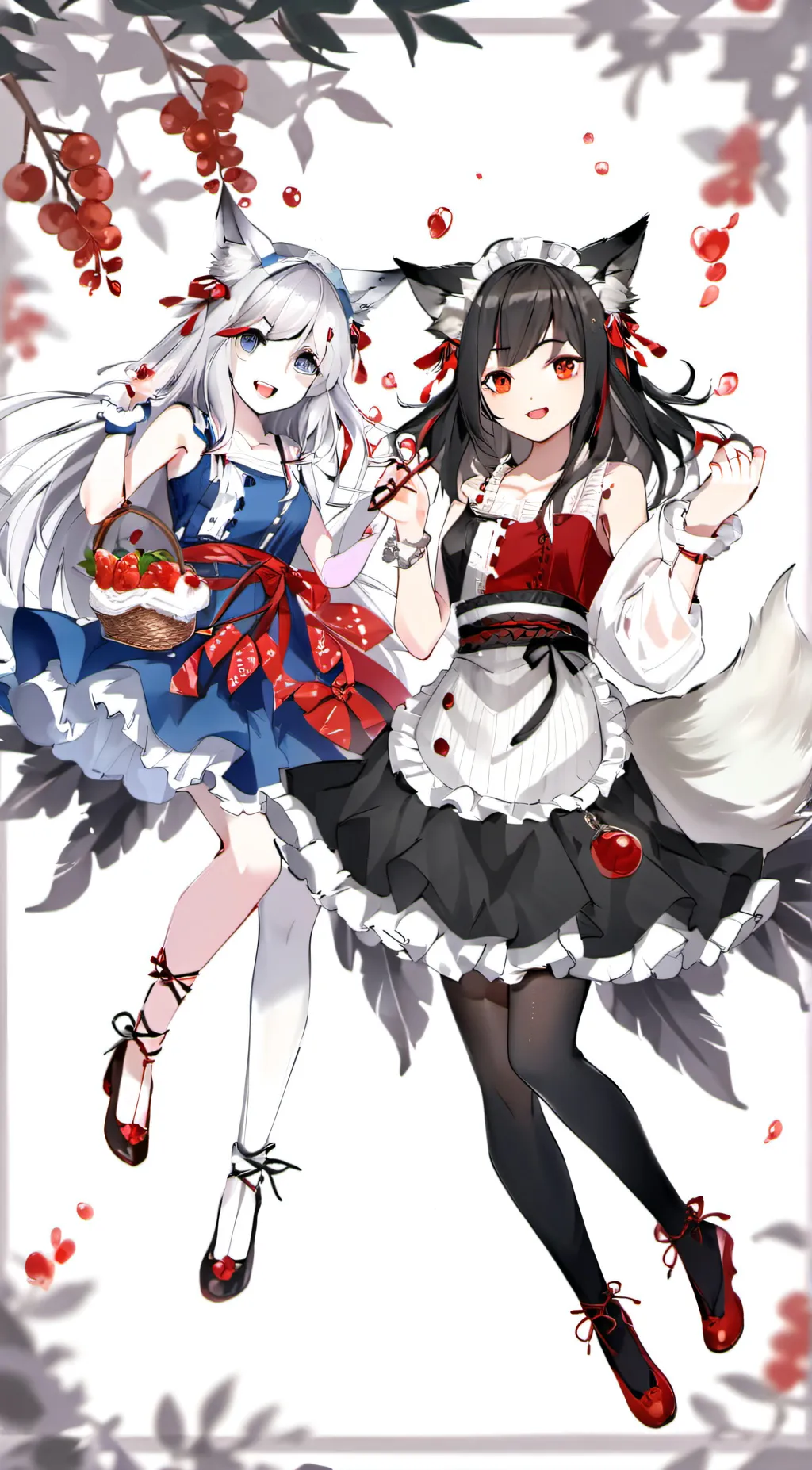 ai character: rose and mina background