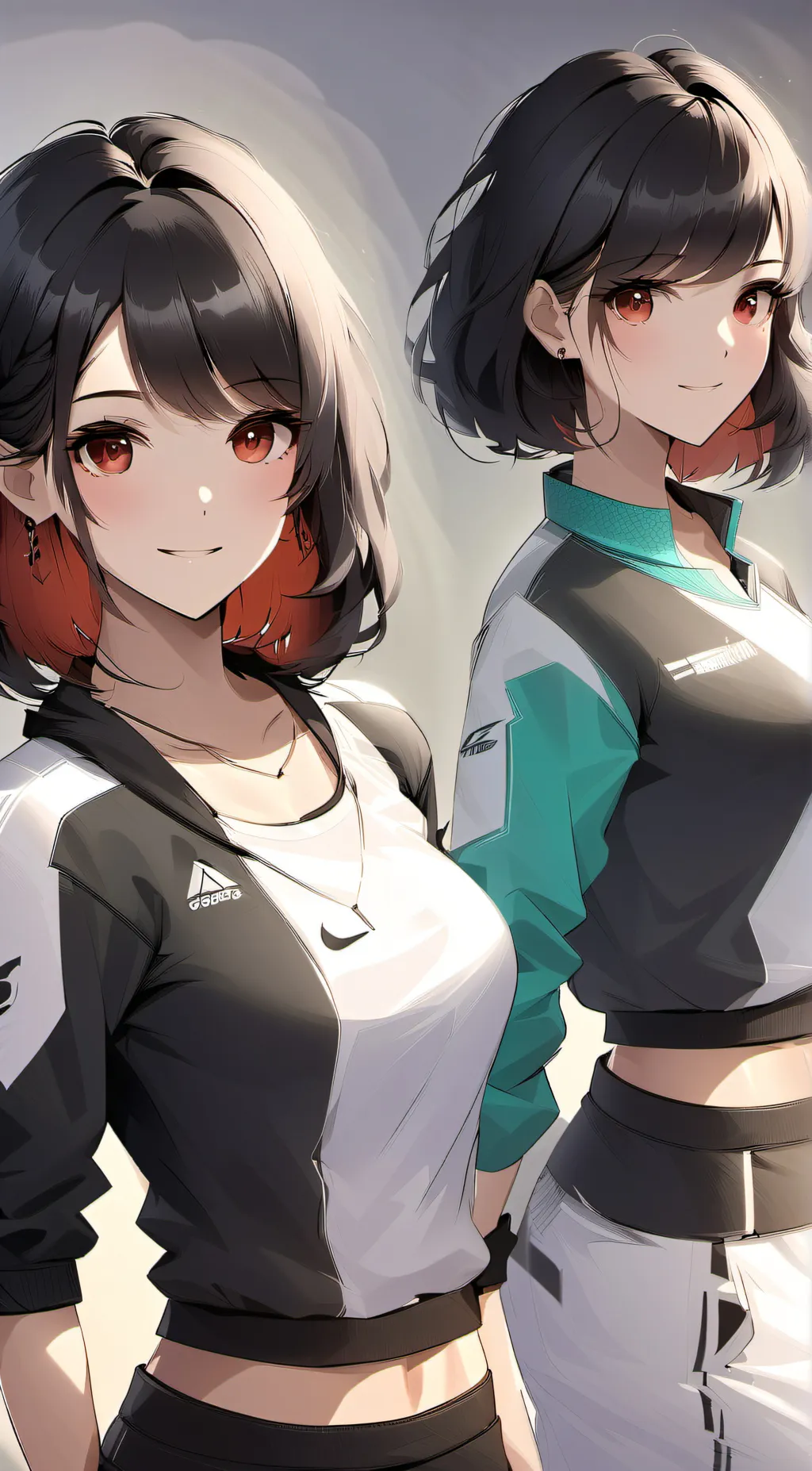 ai character: Jade and lara background