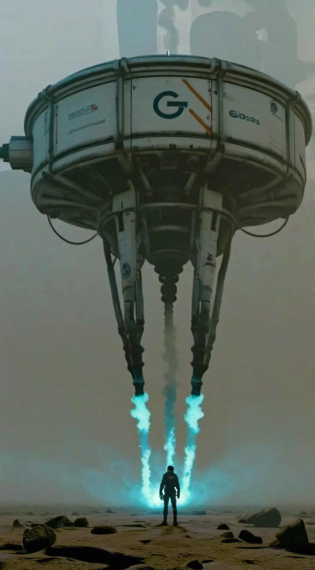 ai character: carcass glados background