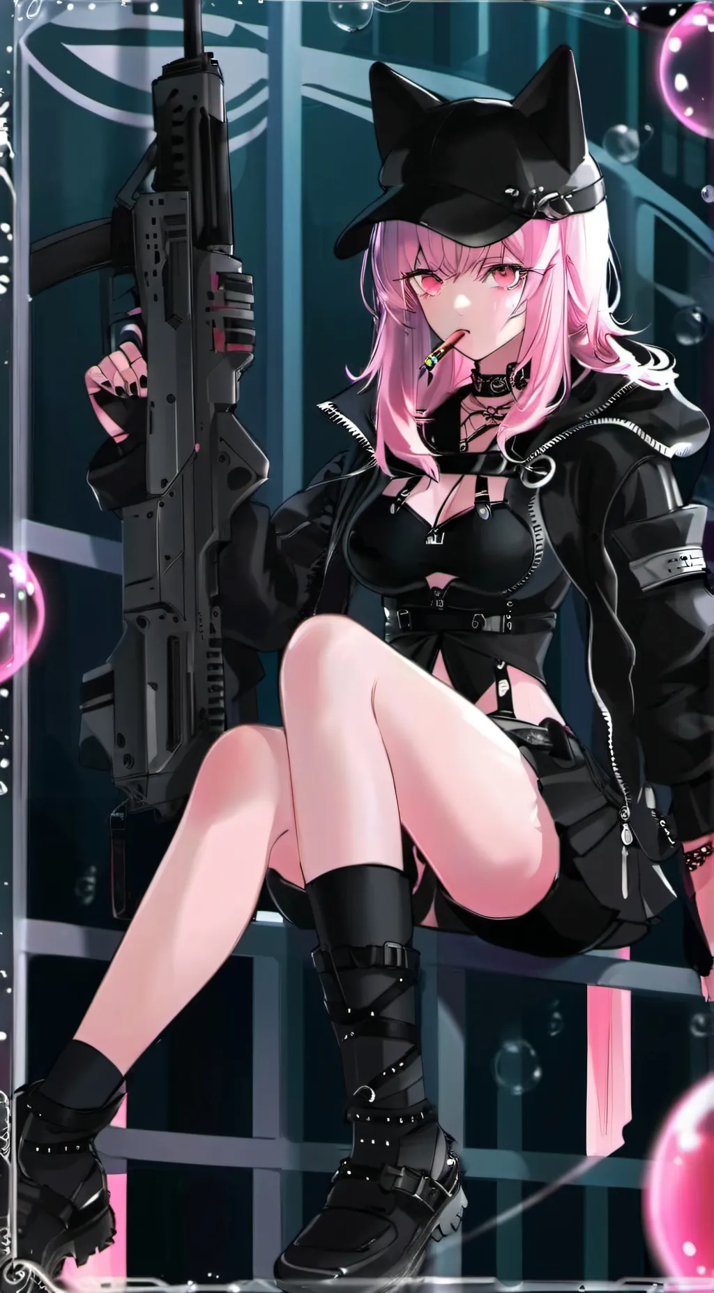 ai character: Raven background