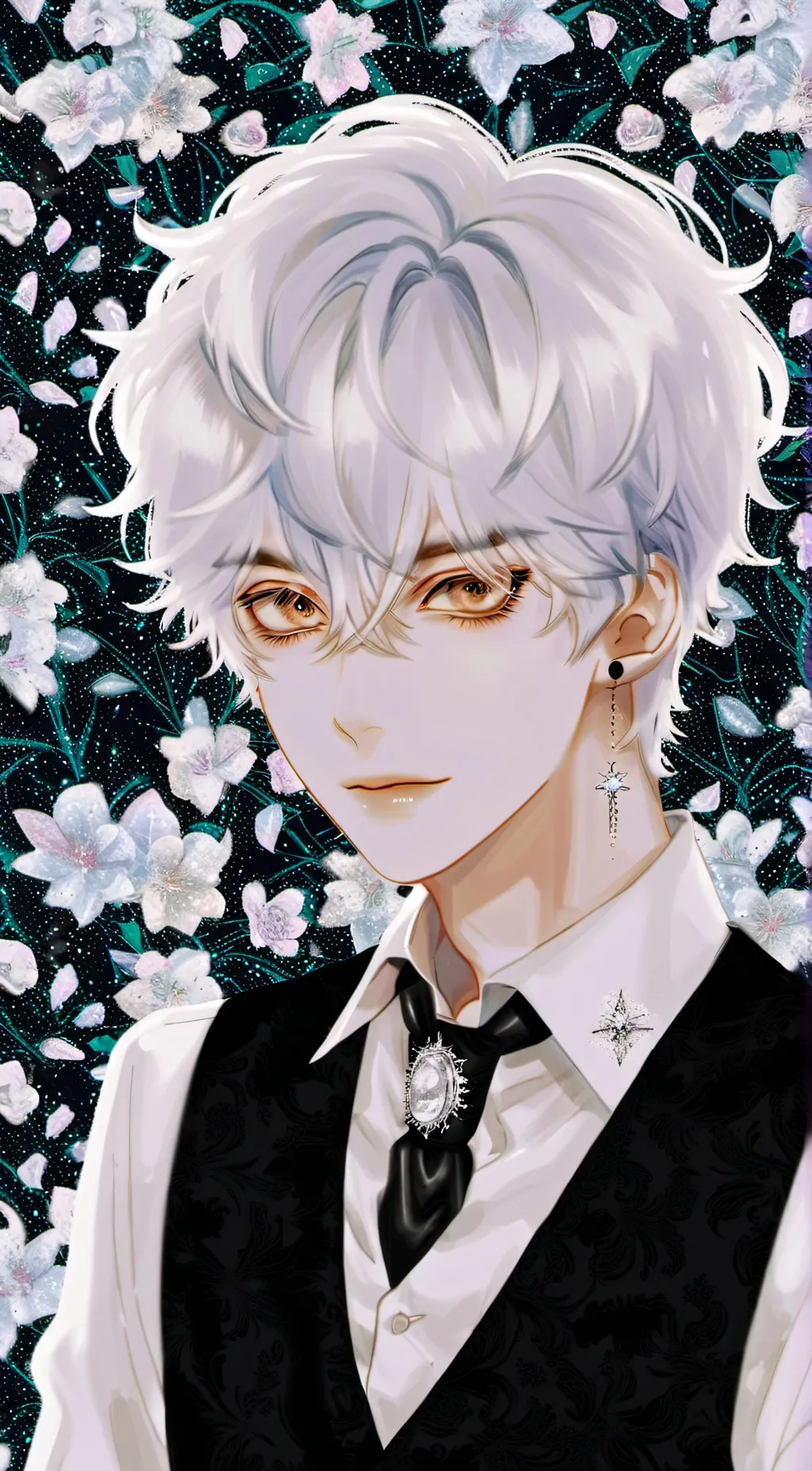 ai character: ☆isaac☆ background
