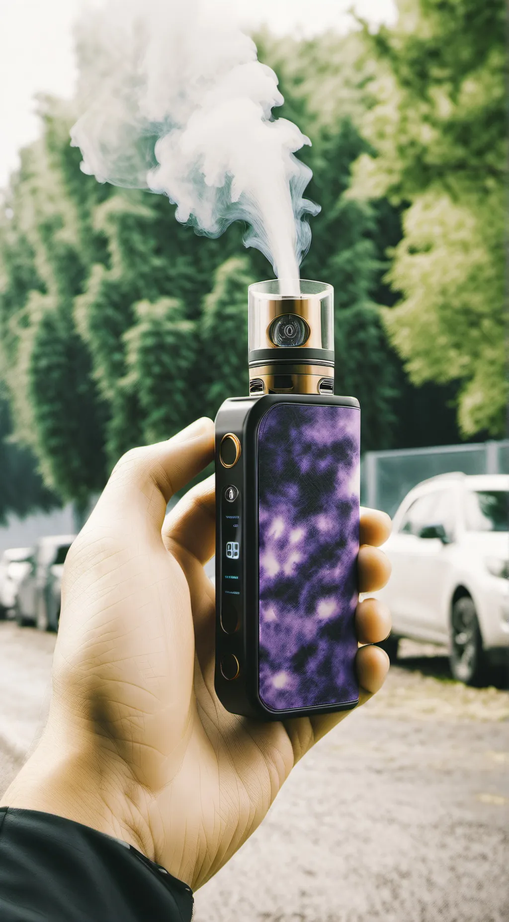 ai character: Vape background