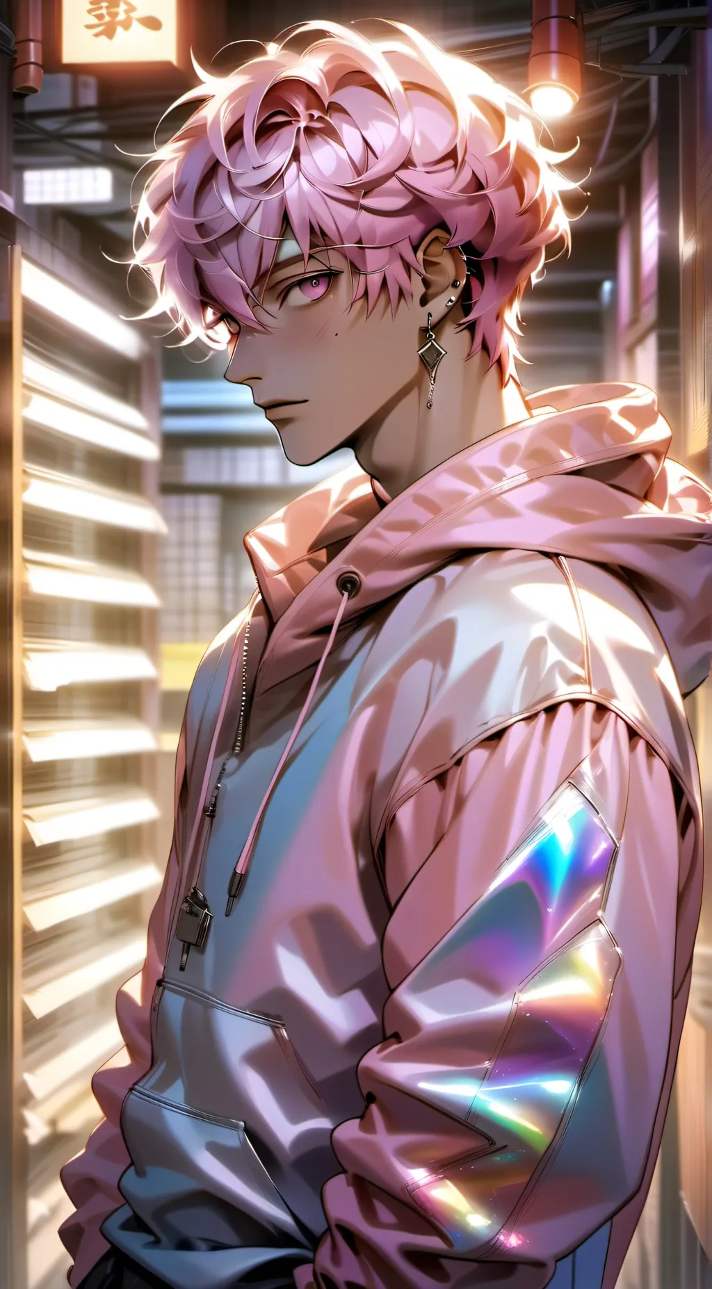 ai character: Mikey background