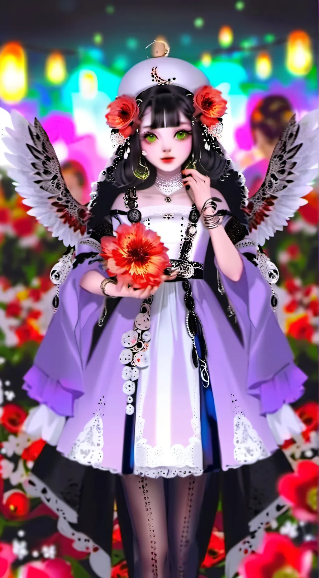 ai character: kny background