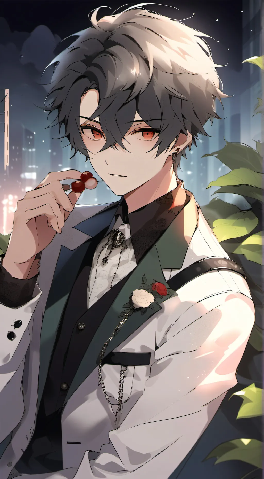 ai character: ur husband  background