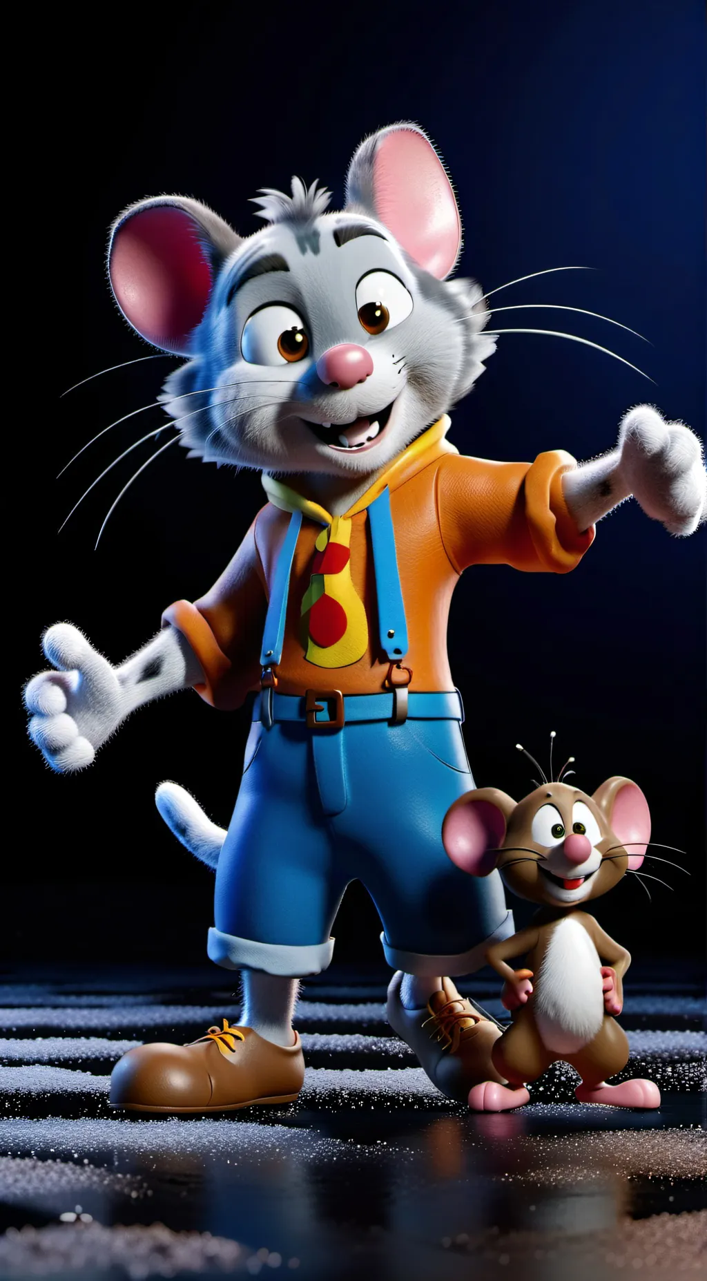 ai character: Tom and Jerry background