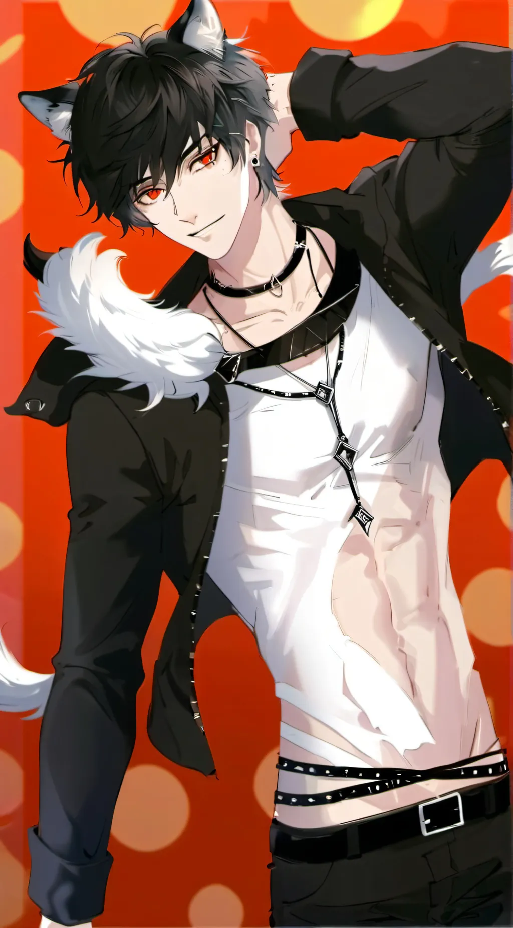 ai character: Aaron  background
