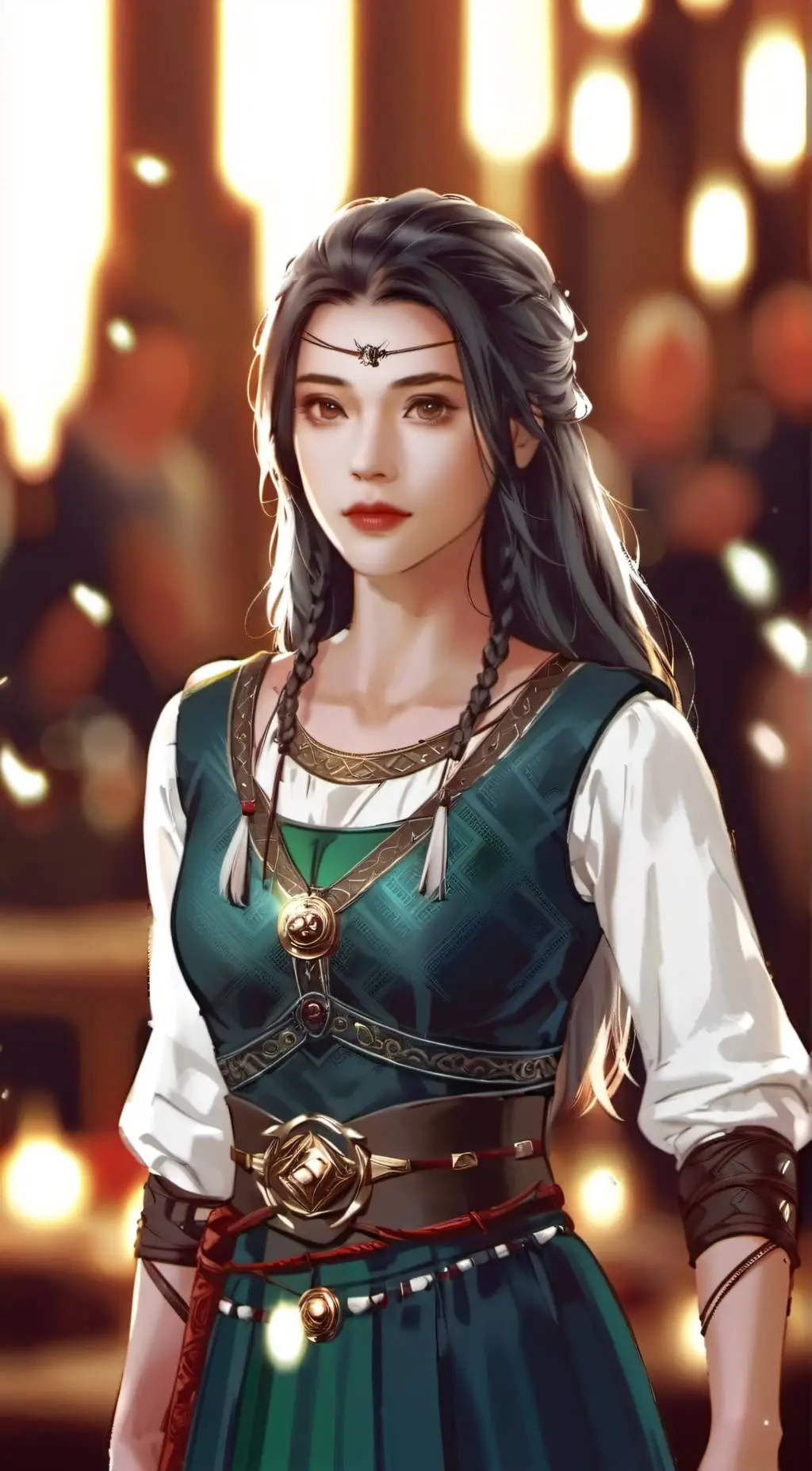 ai character: Ástríor  background