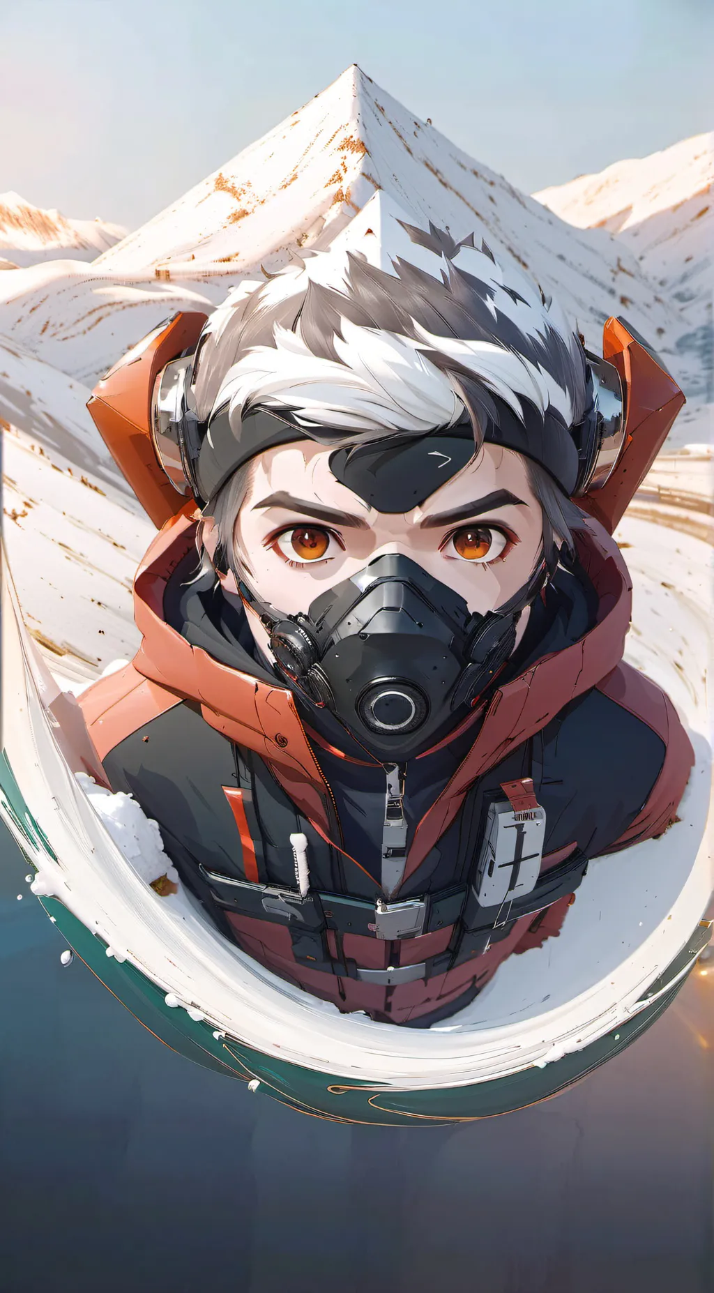 ai character: Er dt background