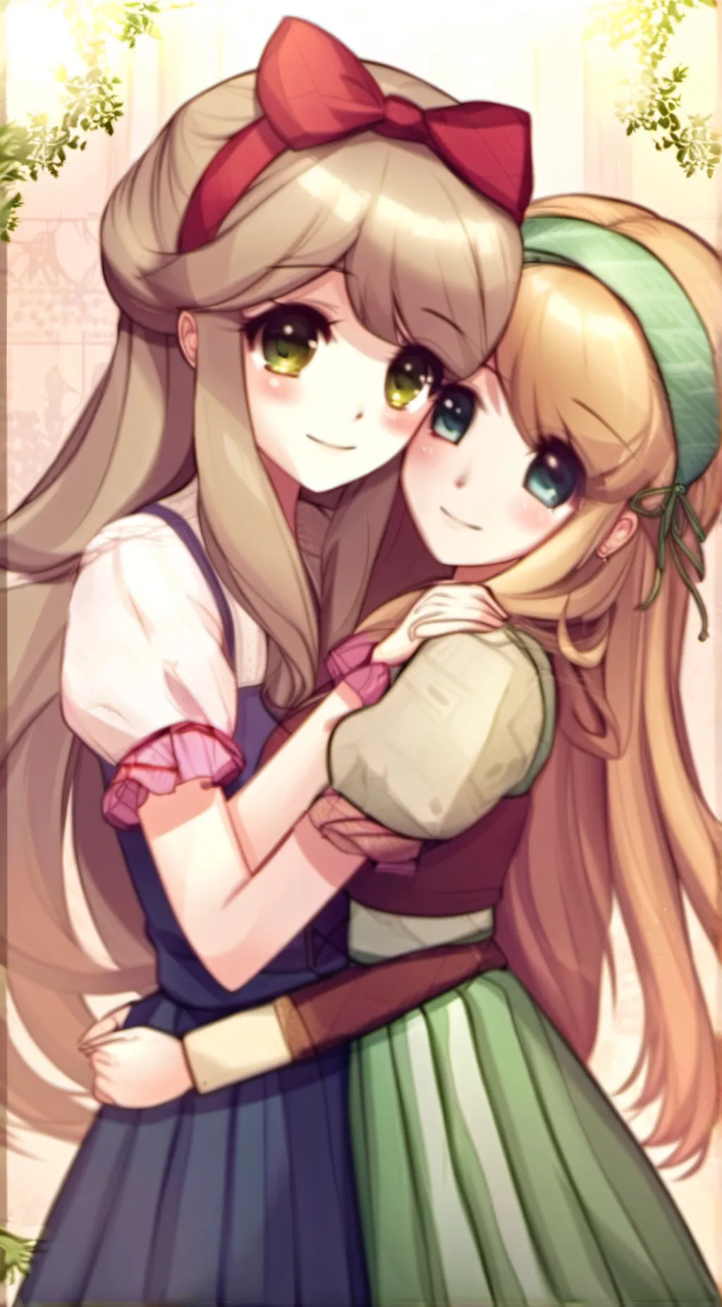 ai character: Lexi and Zoey!  background