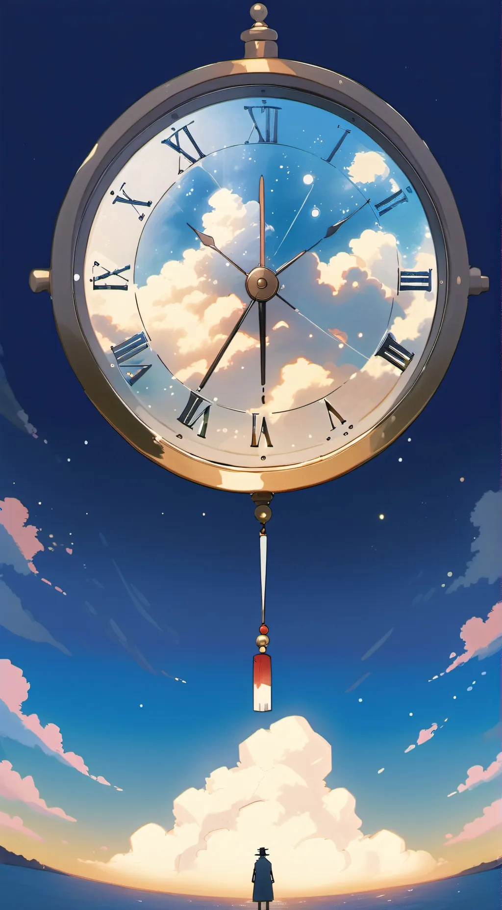 ai character: hypnosis  machine  background