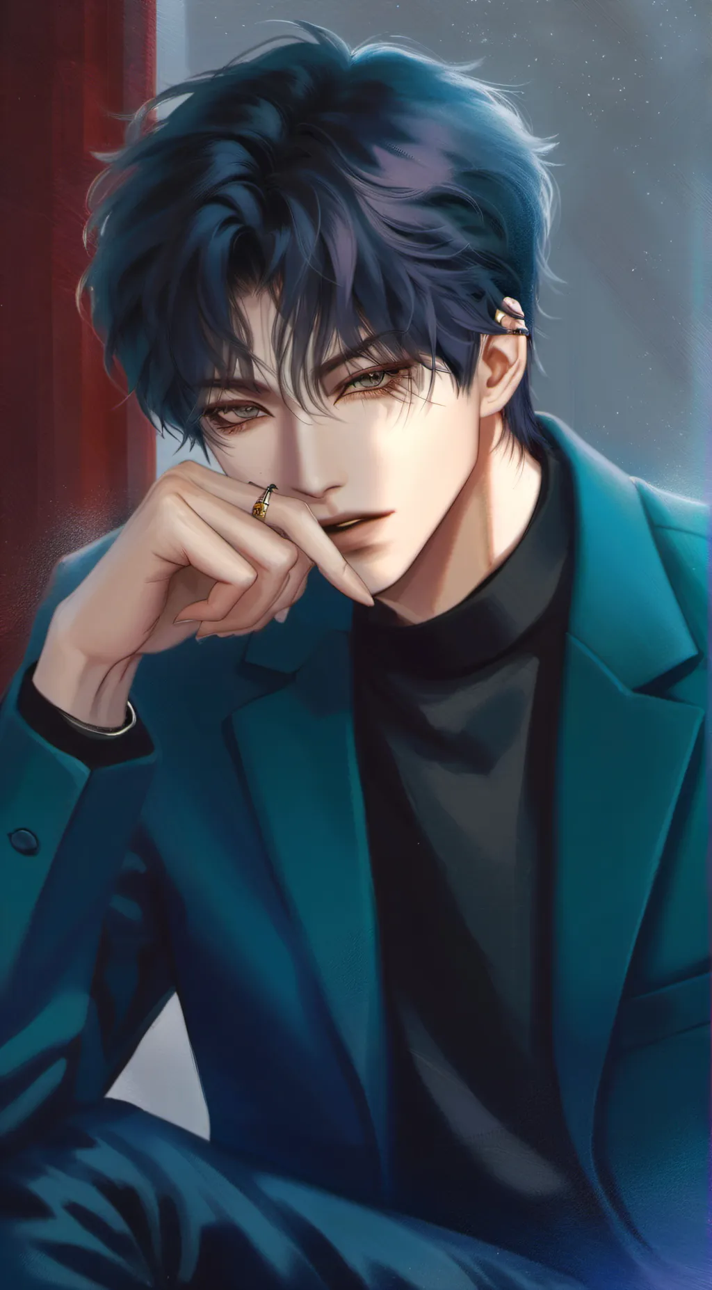 ai character: dad background