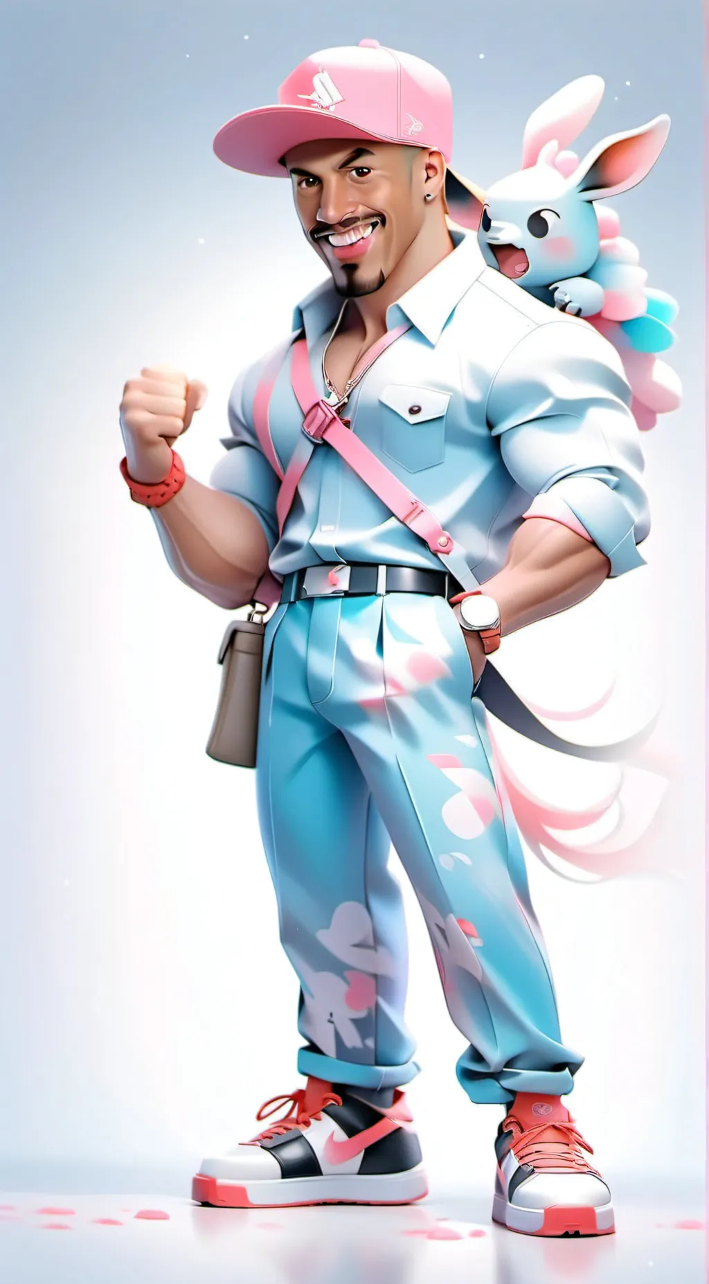 ai character: mlike background