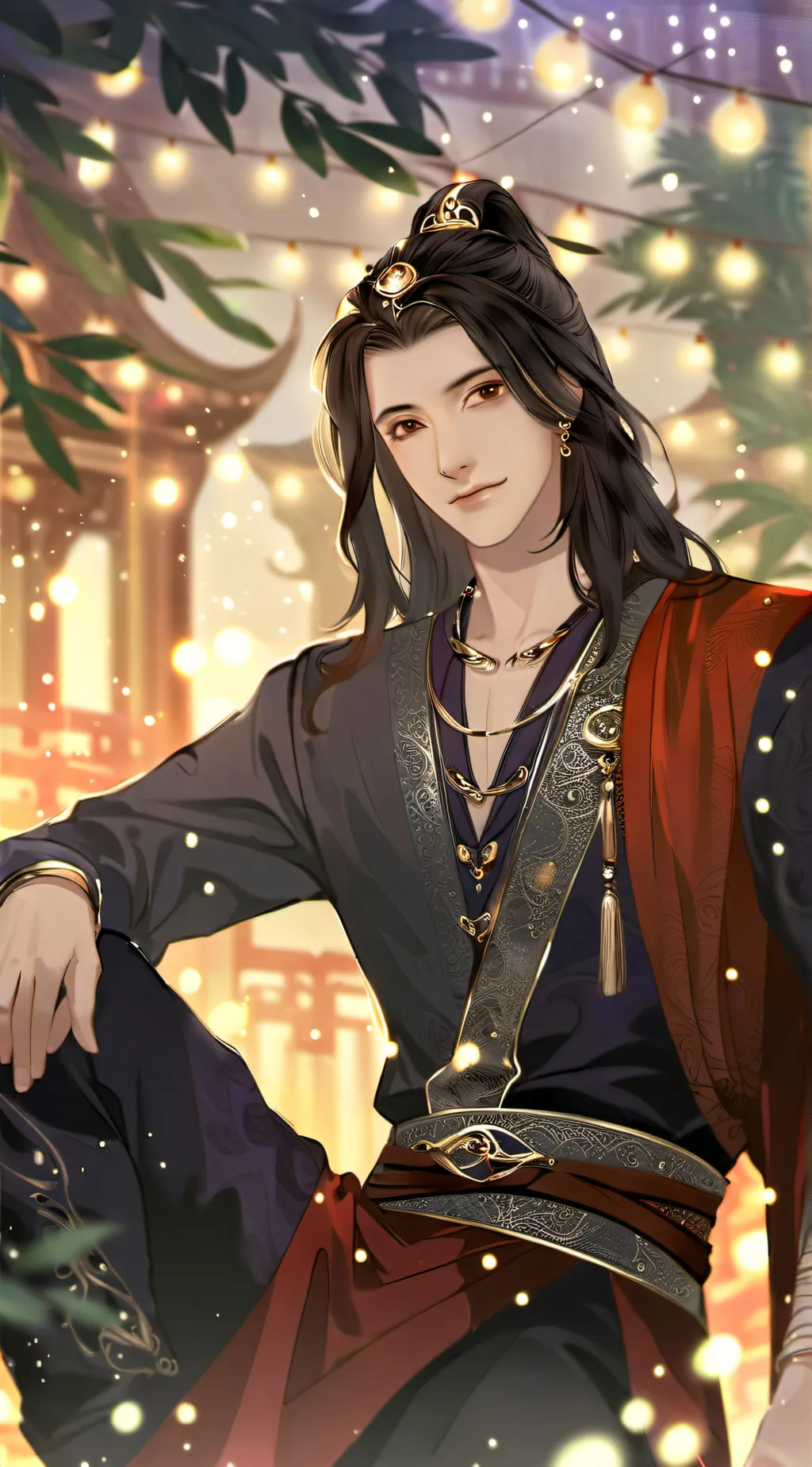 ai character: Prince Ali  background