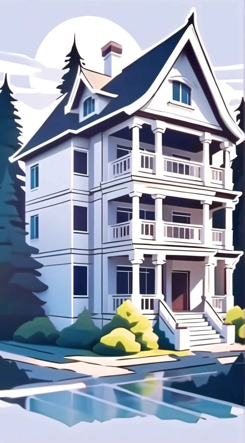 ai character: bfb in your home background