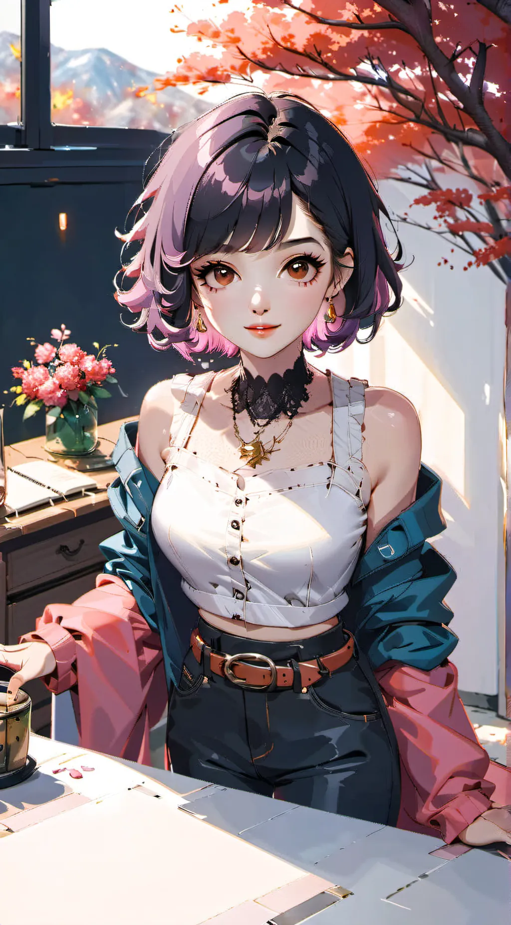 ai character: Kaisa Rose Smith background