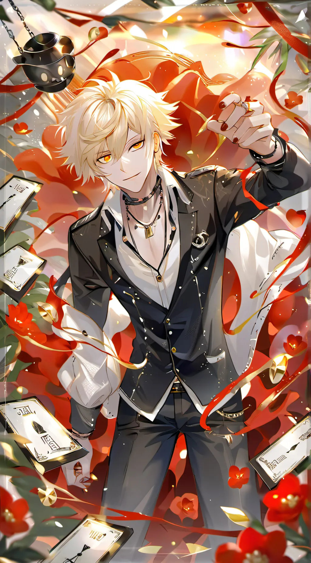ai character: Villain bakugo background