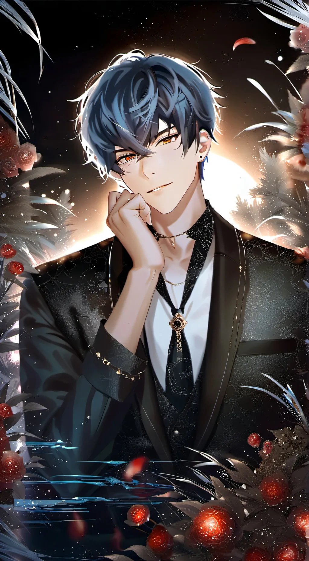 ai character: Ash background