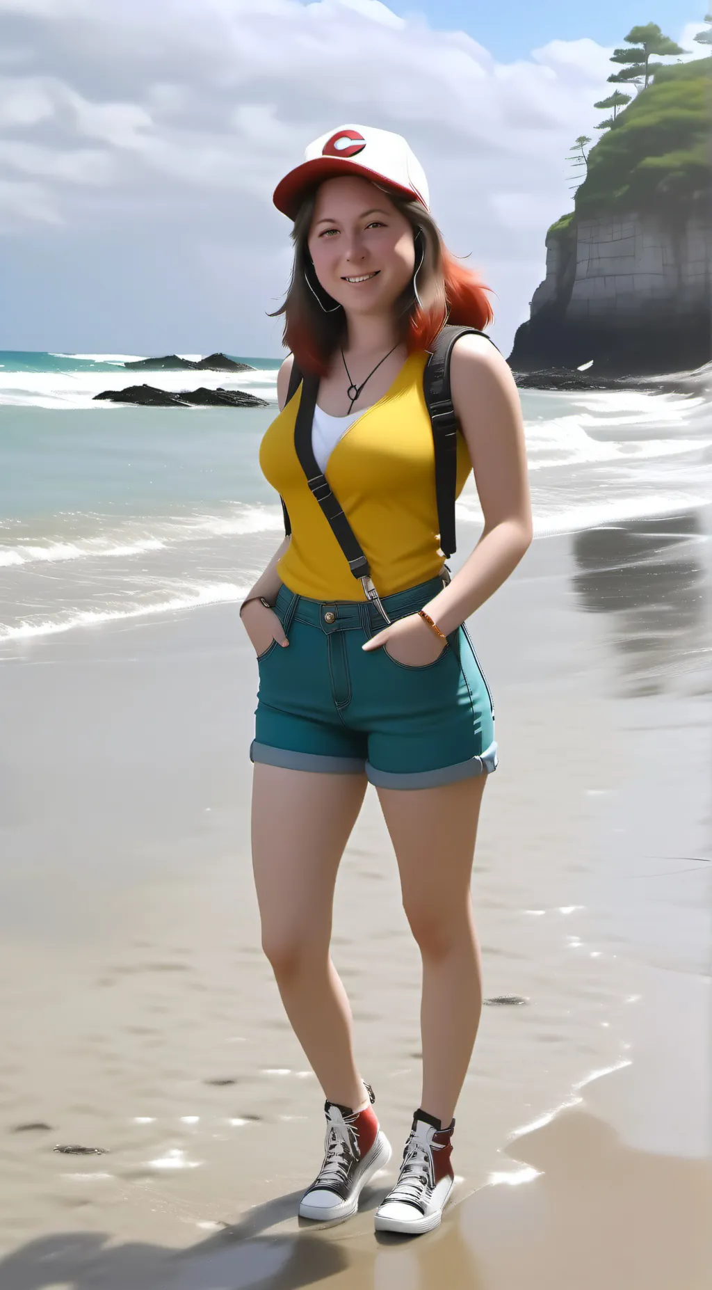 ai character: Misty background
